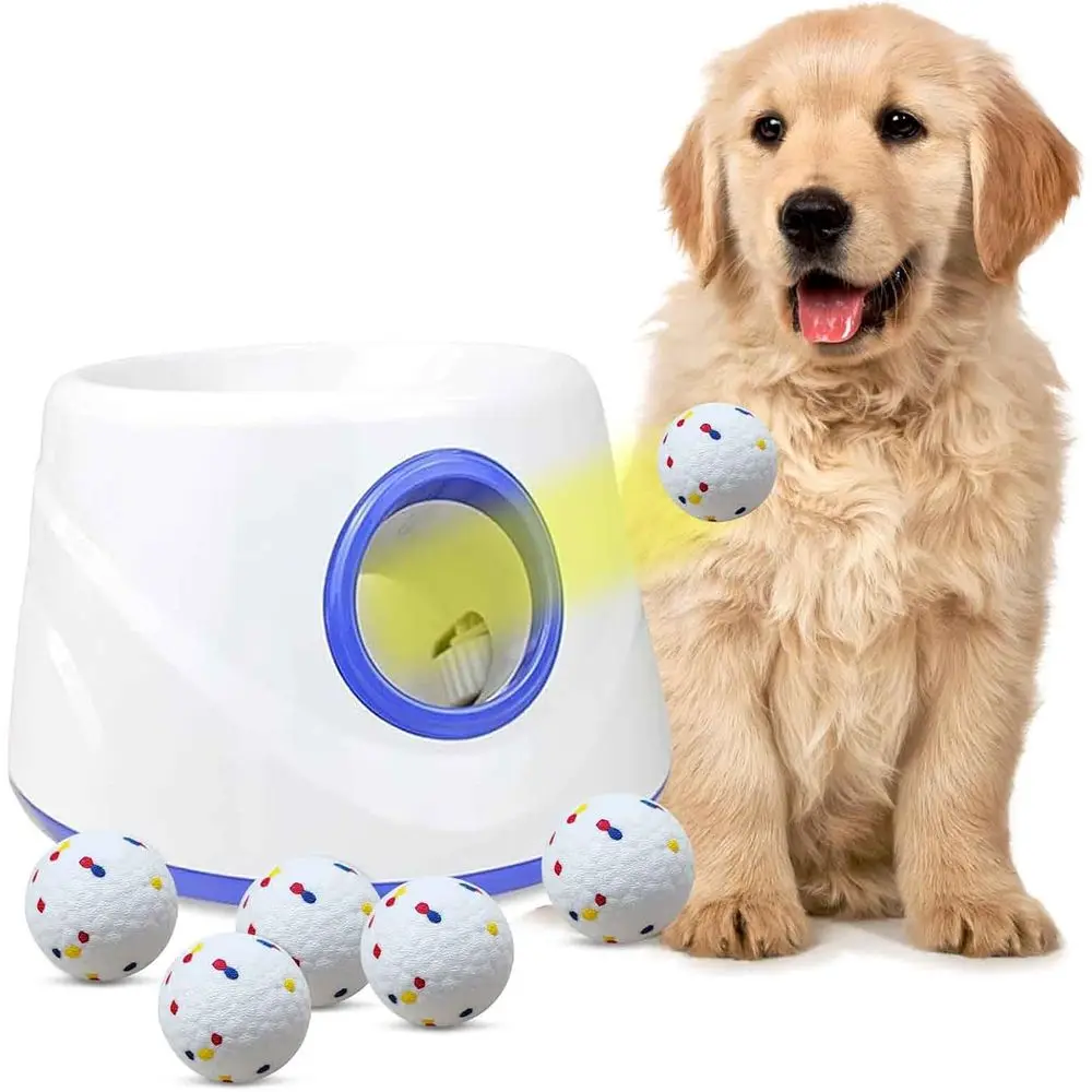 Automatic Pet Ball Launcher for Medium Dogs, 20-45ft Range, 2.3 Tennis Balls, Interactive Play Toy for Indoor & Outdoor Use
Automatic Pet Ball Launcher for Medium Dogs, 20-45ft Range, 2.3 Tennis Balls, Interactive Play Toy for Indoor & Outdoor Use