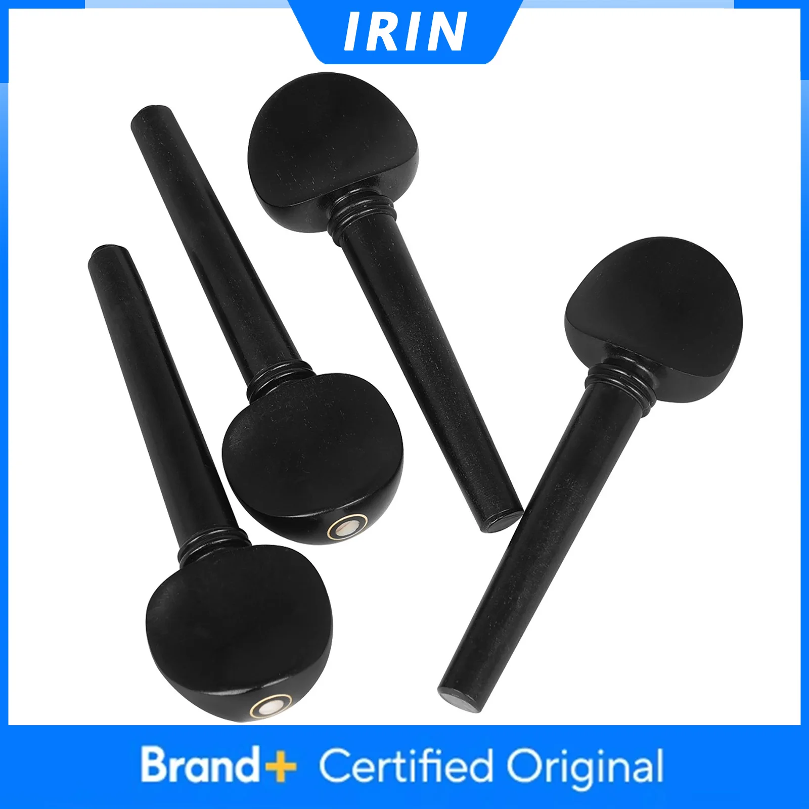 IRIN, 4 шт./компл., колки для настройки скрипки, колки-регуляторы из черного дерева, колки для настройки скрипки 4/4, высококачественные детали и аксессуары для струнных инструментов
IRIN, 4 шт./компл., колки для настройки скрипки, колки-регуляторы из черного дерева, колки для настройки скрипки 4/4, высококачественные детали и аксессуары для струнных инструментов