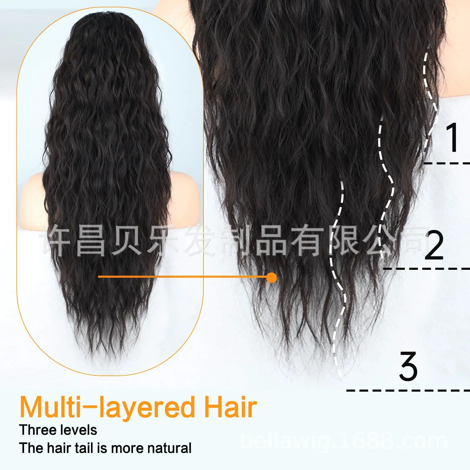 Synthetic Long Water Wave Drawstring Ponytail Wig Black Curly Hair Extension for Cosplay Party Daily Use Women Fashion
Synthetic Long Water Wave Drawstring Ponytail Wig Black Curly Hair Extension for Cosplay Party Daily Use Women Fashion