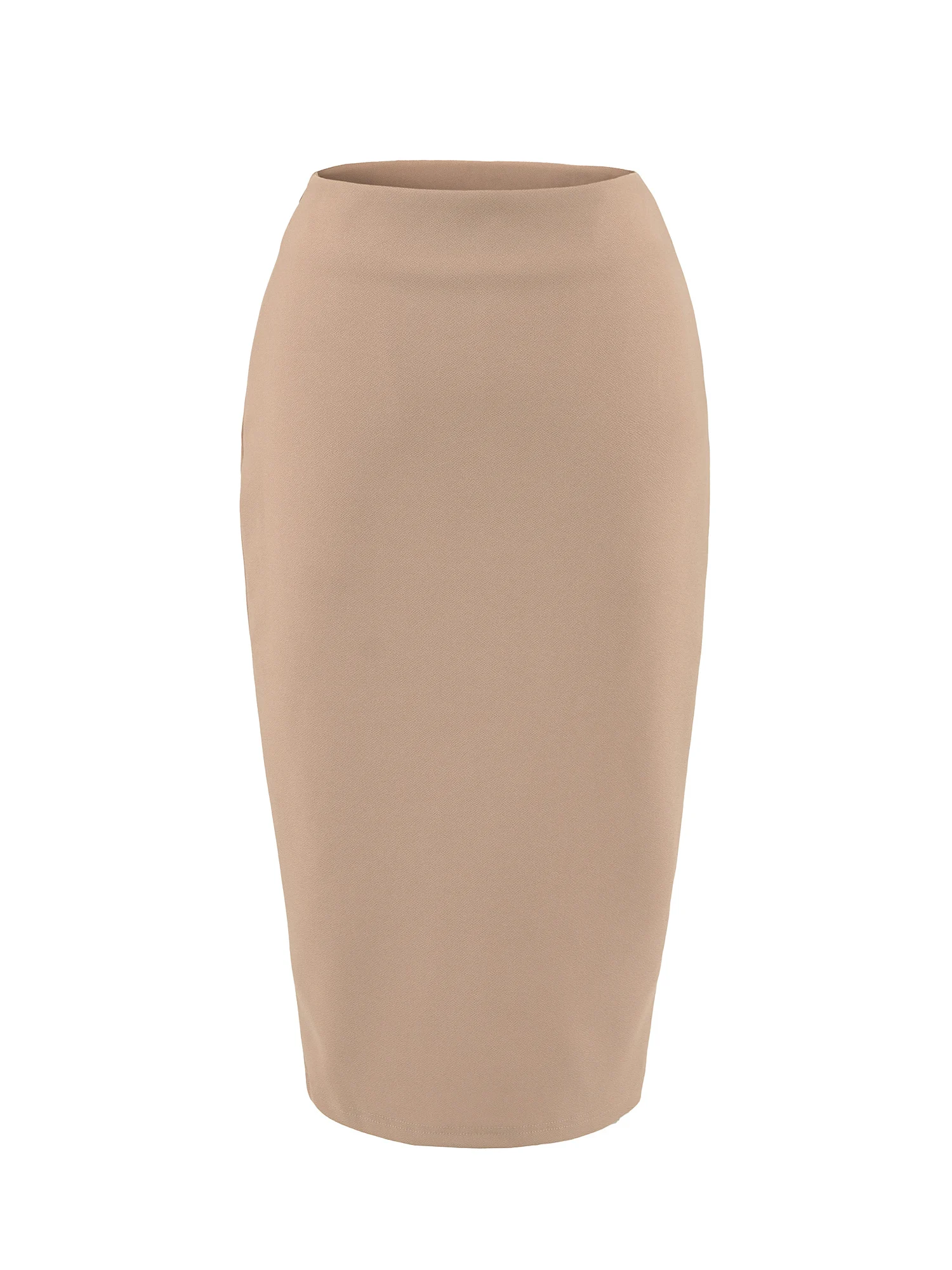 Elegant Slim Fit High Waist Elastic Women's Skirt Back Slit One Step A-Line Skirt Polyester Blend Spring Summer 2026
Elegant Slim Fit High Waist Elastic Women's Skirt Back Slit One Step A-Line Skirt Polyester Blend Spring Summer 2026
