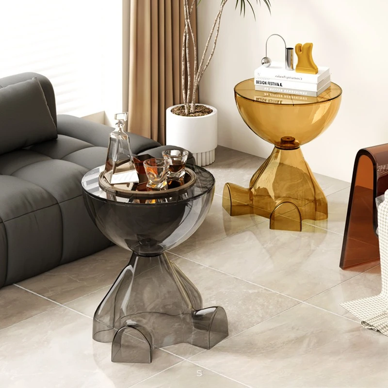 Transparent creative sofa edge bear coffee table sofa living room bedside table table storage small Internet celebrity acrylic
Transparent creative sofa edge bear coffee table sofa living room bedside table table storage small Internet celebrity acrylic