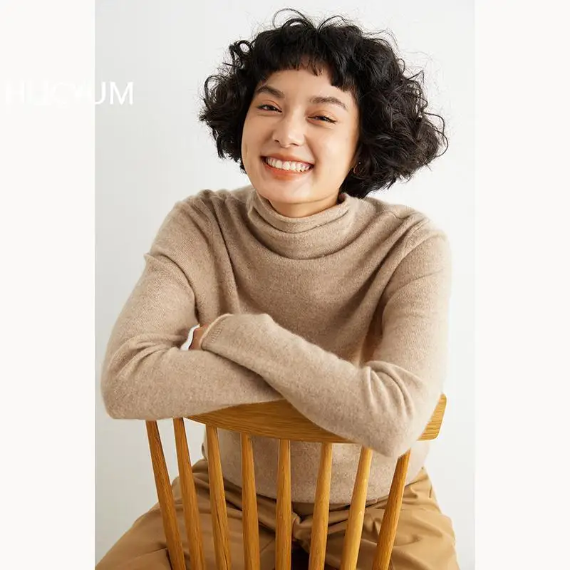 Spring/Autumn New Women's Cashmere Sweater Casual Solid Color Knitted Hoodie High Neck Wool Jumper Combination Tops Basic Hot
Spring/Autumn New Women's Cashmere Sweater Casual Solid Color Knitted Hoodie High Neck Wool Jumper Combination Tops Basic Hot