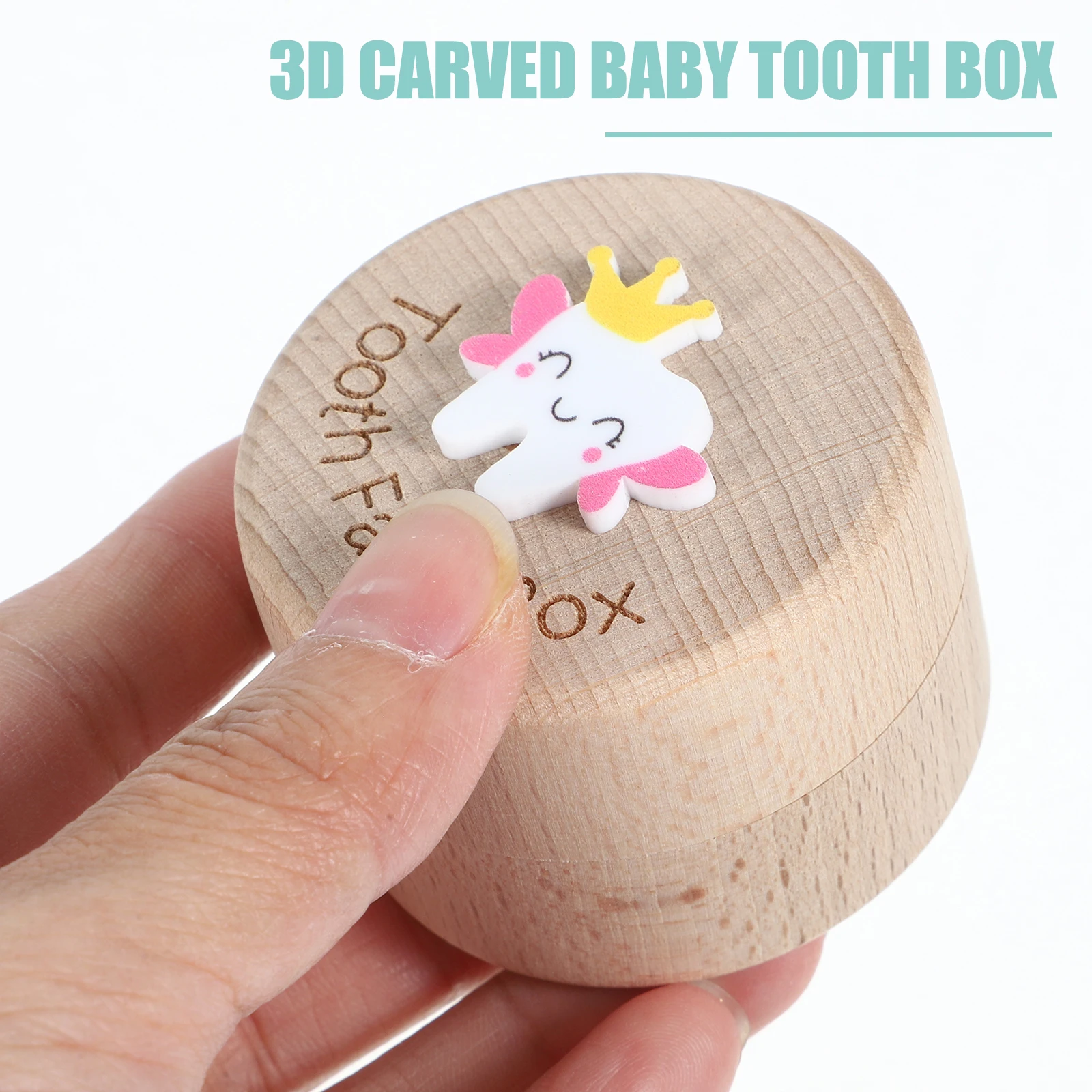 Teeth Box Tooth Savers for s Keepsake Holder Commemorate Souvenir Wooden Storage 
Teeth Box Tooth Savers for s Keepsake Holder Commemorate Souvenir Wooden Storage