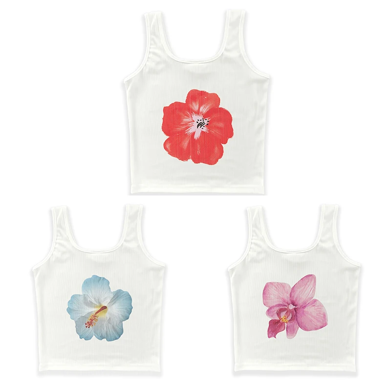New Flower Printed Vest Soft Thin Shoulder Strap Navel Top Summer Casual Suspender Vest Sleeveless Basic Vest Summer Blouse
New Flower Printed Vest Soft Thin Shoulder Strap Navel Top Summer Casual Suspender Vest Sleeveless Basic Vest Summer Blouse