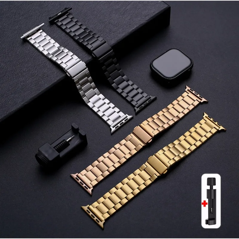 Металлический ремешок из нержавеющей стали для Apple Watch Ultra 2 49 мм 10 9 8 7 46 мм Браслет для IWatch 6 5SE 3 44 мм 42 мм 40 мм 38 мм Браслет
Металлический ремешок из нержавеющей стали для Apple Watch Ultra 2 49 мм 10 9 8 7 46 мм Браслет для IWatch 6 5SE 3 44 мм 42 мм 40 мм 38 мм Браслет