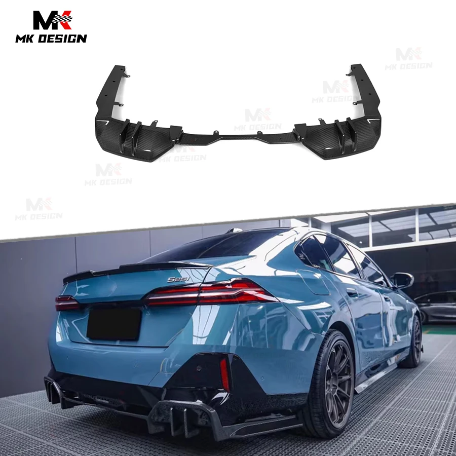 High Quality MP Style Carbon Fiber Rear Bumper Lip Diffuser for BMW 5 Series G60 G68 2024+ Rear Diffuser Car Styling 
High Quality MP Style Carbon Fiber Rear Bumper Lip Diffuser for BMW 5 Series G60 G68 2024+ Rear Diffuser Car Styling