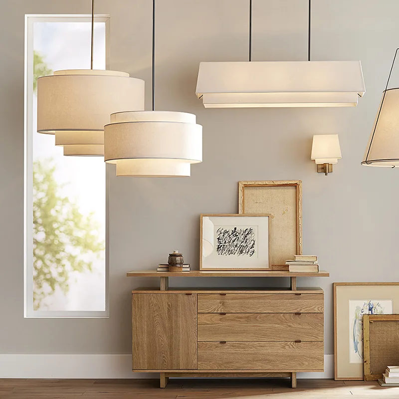 Japanese Style Pendant Lights Modern Minimalist Fabric Lamps Personality Designer Lustre Living Room Bedroom Decor Led Lighting
Japanese Style Pendant Lights Modern Minimalist Fabric Lamps Personality Designer Lustre Living Room Bedroom Decor Led Lighting