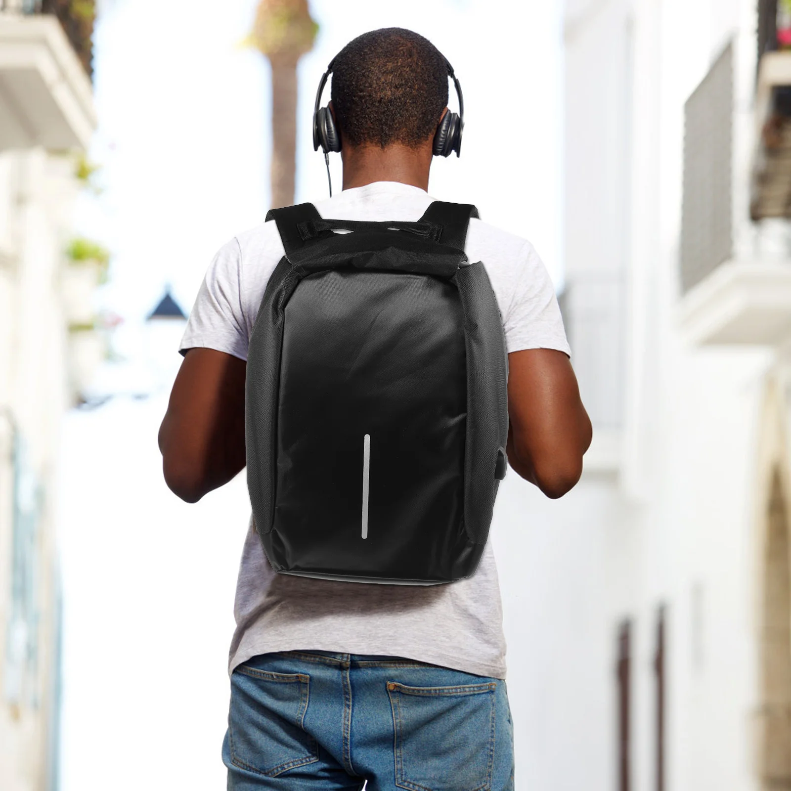 Рюкзак для ноутбука с зарядкой через USB, водонепроницаемый, для деловых поездок, 15,6-дюймовый, противоугонный, мужской, легкий, из ткани Оксфорд, для бизнеса
Рюкзак для ноутбука с зарядкой через USB, водонепроницаемый, для деловых поездок, 15,6-дюймовый, противоугонный, мужской, легкий, из ткани Оксфорд, для бизнеса