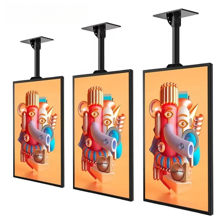43 55 65-inch indoor high-brightness ceiling advertising single-sided digital signage window LCD screen
43 55 65-inch indoor high-brightness ceiling advertising single-sided digital signage window LCD screen