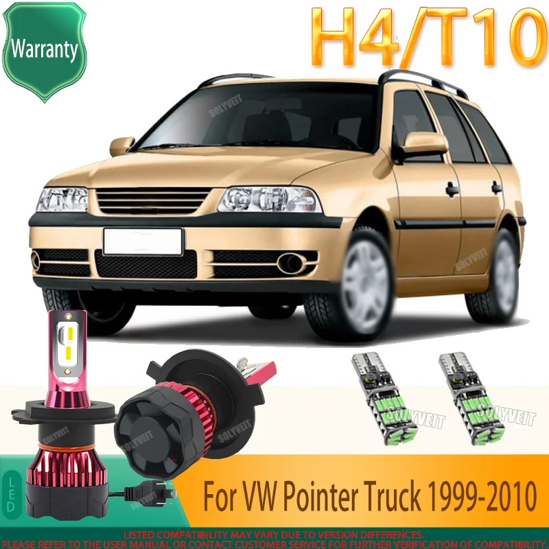 The H4 LED Value Proposition shop now for 6000k White Light For VW Pointer Truck 1999 2000 2001 2002 2003 2004 2005 2006-2010
The H4 LED Value Proposition shop now for 6000k White Light For VW Pointer Truck 1999 2000 2001 2002 2003 2004 2005 2006-2010
