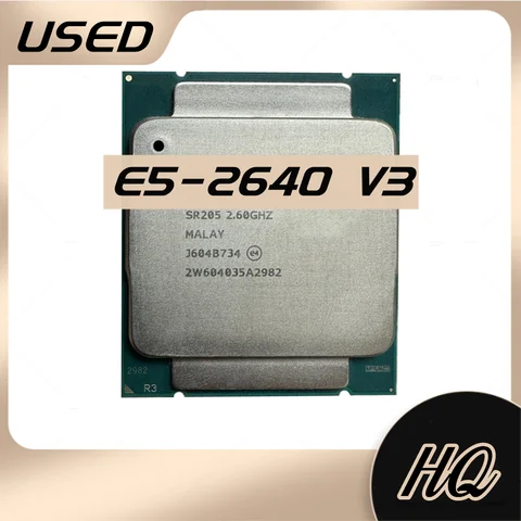 E5-2640V3 SR205 2.60GHz 8-Cores 20M LGA2011-3 E5-2640 V3 E5 2640V3
