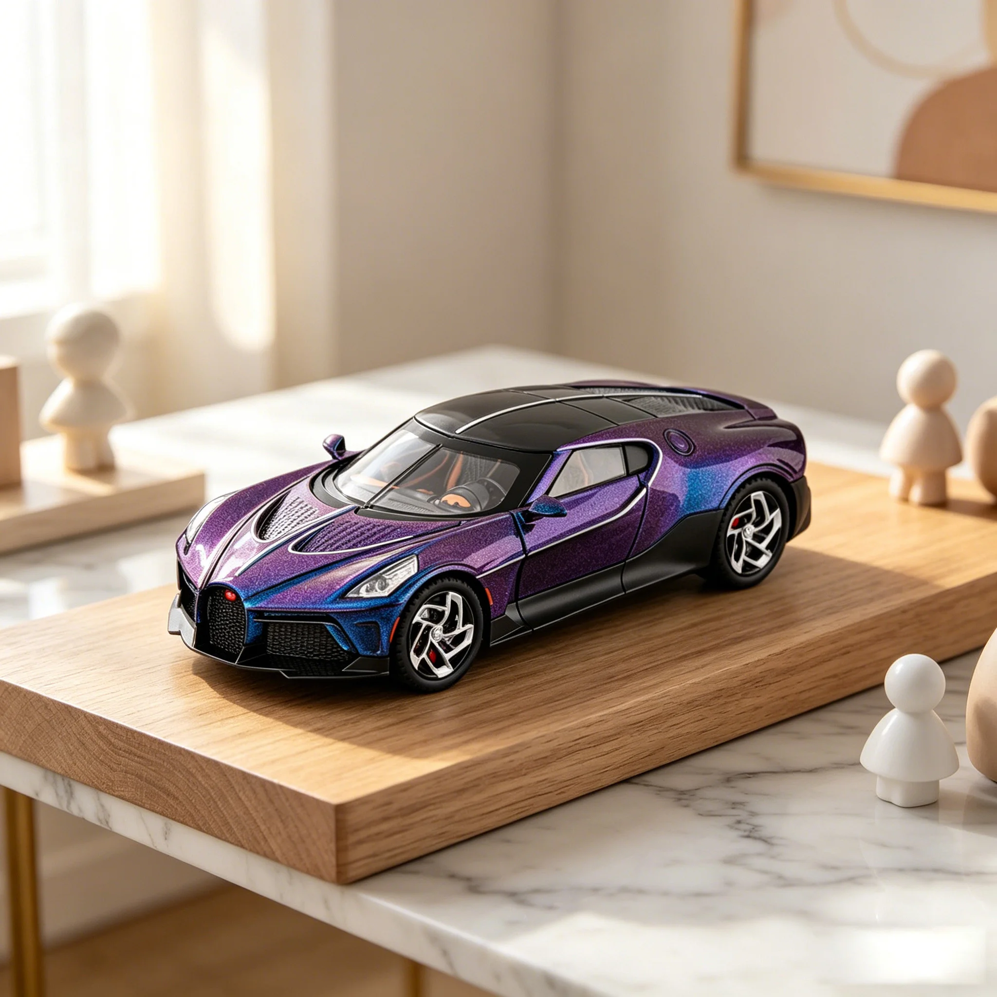 1/24 scale Bugatti Sound of the Night car model metal die-cast children's sports car toy boy birthday holiday gift
1/24 scale Bugatti Sound of the Night car model metal die-cast children's sports car toy boy birthday holiday gift