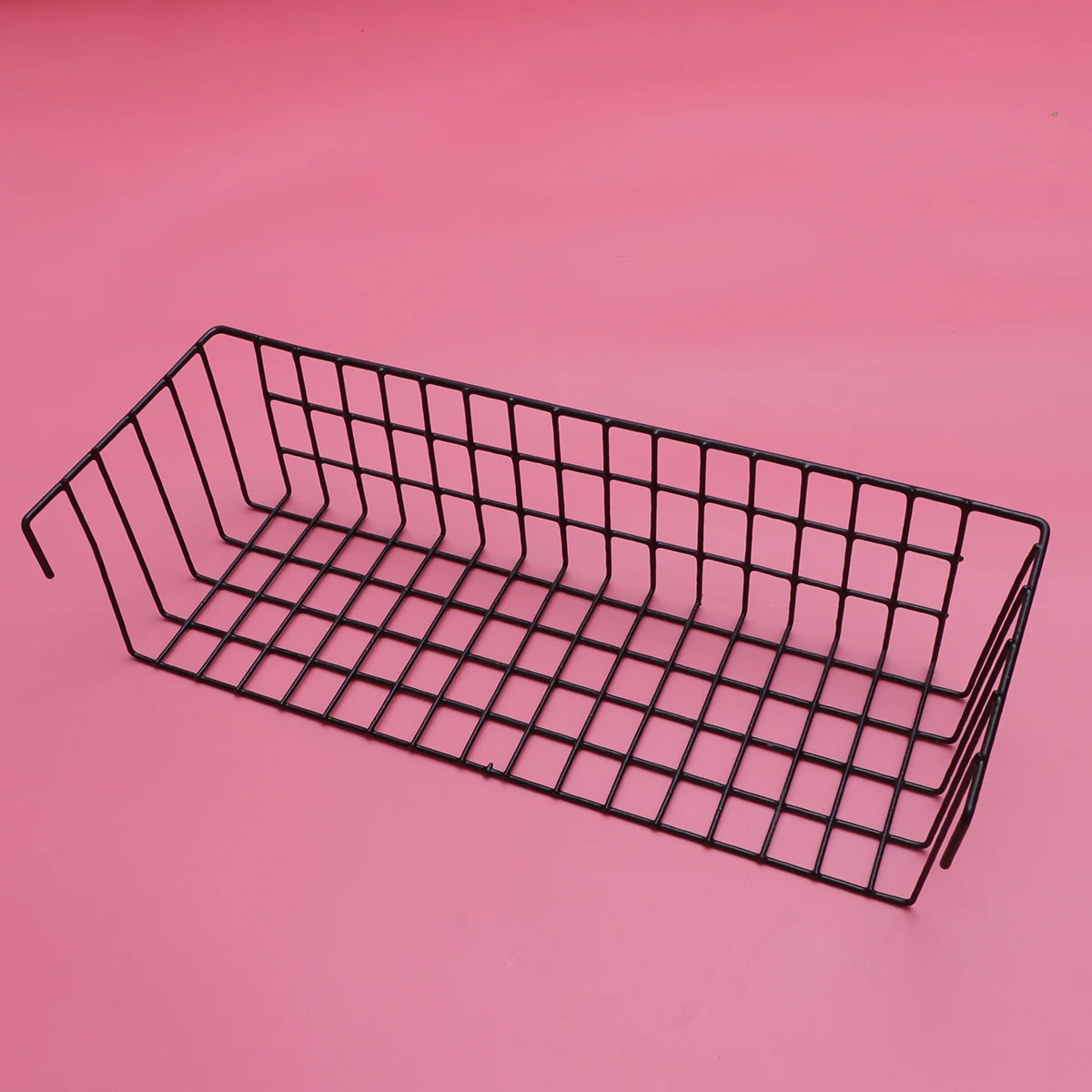 Iron Wall Mesh Storage Basket Black Rust Resistant Easy Install Seasoning Beverage Holder Hook Space Saving Side Hanging
Iron Wall Mesh Storage Basket Black Rust Resistant Easy Install Seasoning Beverage Holder Hook Space Saving Side Hanging