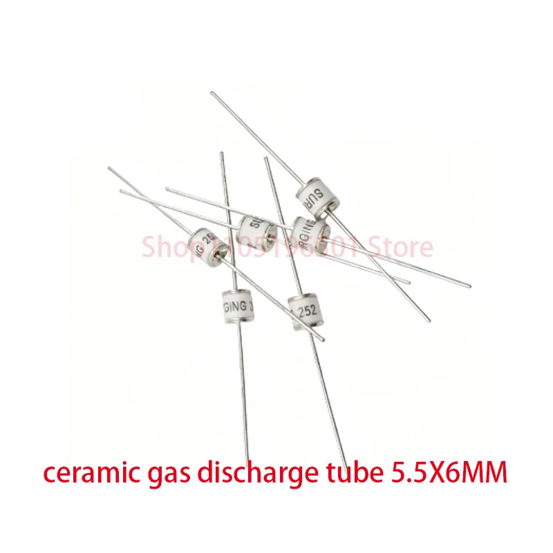 10PCS/LOT ceramic gas discharge tube 5.5X6MM B5G/2RL-5/SX51-75/90/150/230/470V 1000V 2000V 2500V 3000V
10PCS/LOT ceramic gas discharge tube 5.5X6MM B5G/2RL-5/SX51-75/90/150/230/470V 1000V 2000V 2500V 3000V