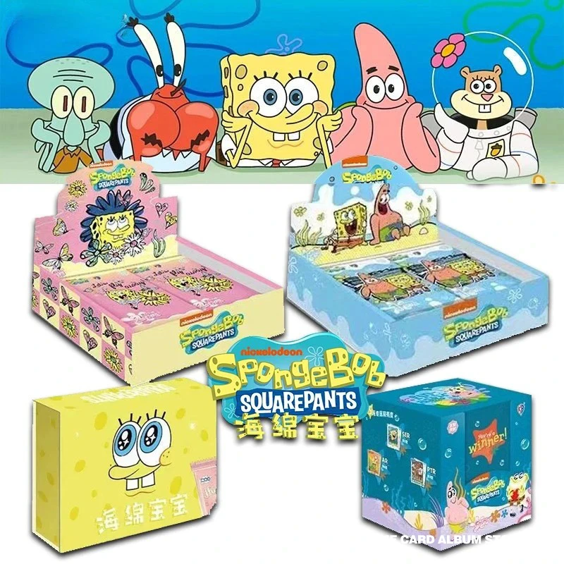 New Original Genuine SpongeBob SquarePants Anime Trading Card Patrick Star Squidward Tentacles Plankton Kids Toys Holiday Gifts
New Original Genuine SpongeBob SquarePants Anime Trading Card Patrick Star Squidward Tentacles Plankton Kids Toys Holiday Gifts
