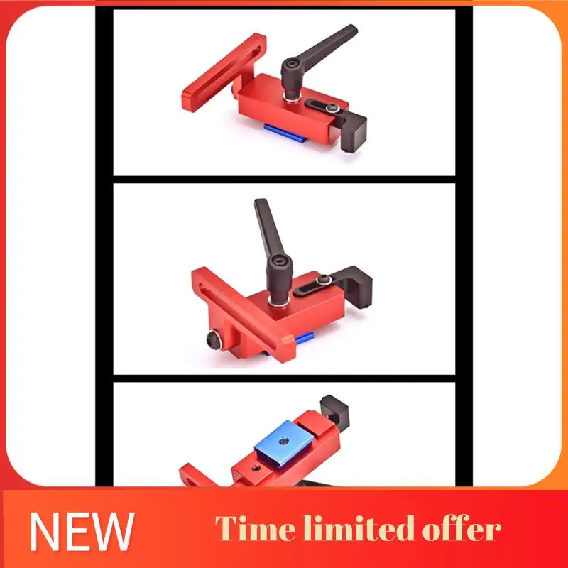 1 PCS Flip Table Backer Slide Rail Stop T-Rail Woodworking DIY Tool Red&Blue&Black
1 PCS Flip Table Backer Slide Rail Stop T-Rail Woodworking DIY Tool Red&Blue&Black