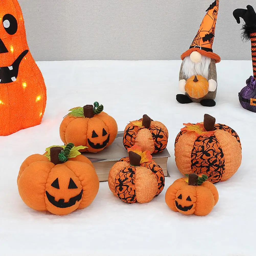 Pumpkin Stuffed Doll PP Cotton Ornament Cute Fluffy Plush Toy Ghost Face Pumpkin Stuffed Doll Decoration Halloween Decoration
Pumpkin Stuffed Doll PP Cotton Ornament Cute Fluffy Plush Toy Ghost Face Pumpkin Stuffed Doll Decoration Halloween Decoration