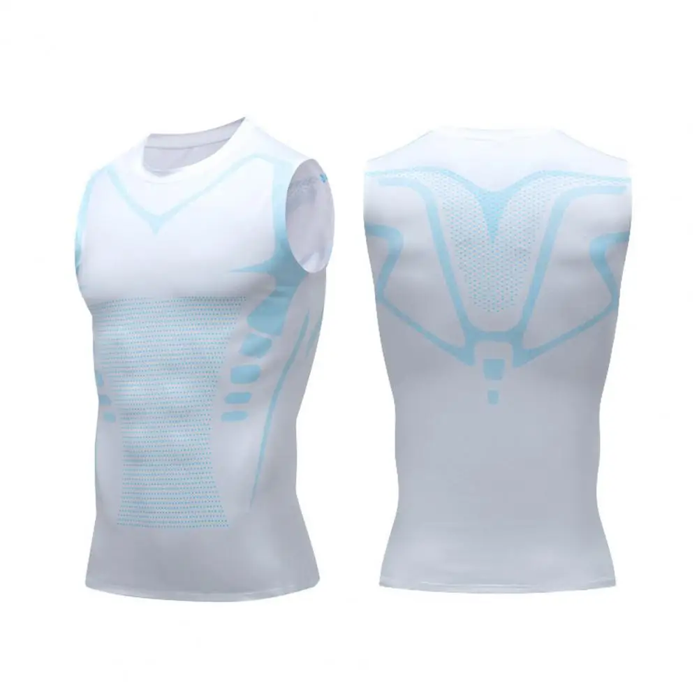Belly Fat Burner Shirt High Elasticity Men's Sport Vest for Gym Running Basketball Slim Fit O Neck Compression Tank Top
Belly Fat Burner Shirt High Elasticity Men's Sport Vest for Gym Running Basketball Slim Fit O Neck Compression Tank Top