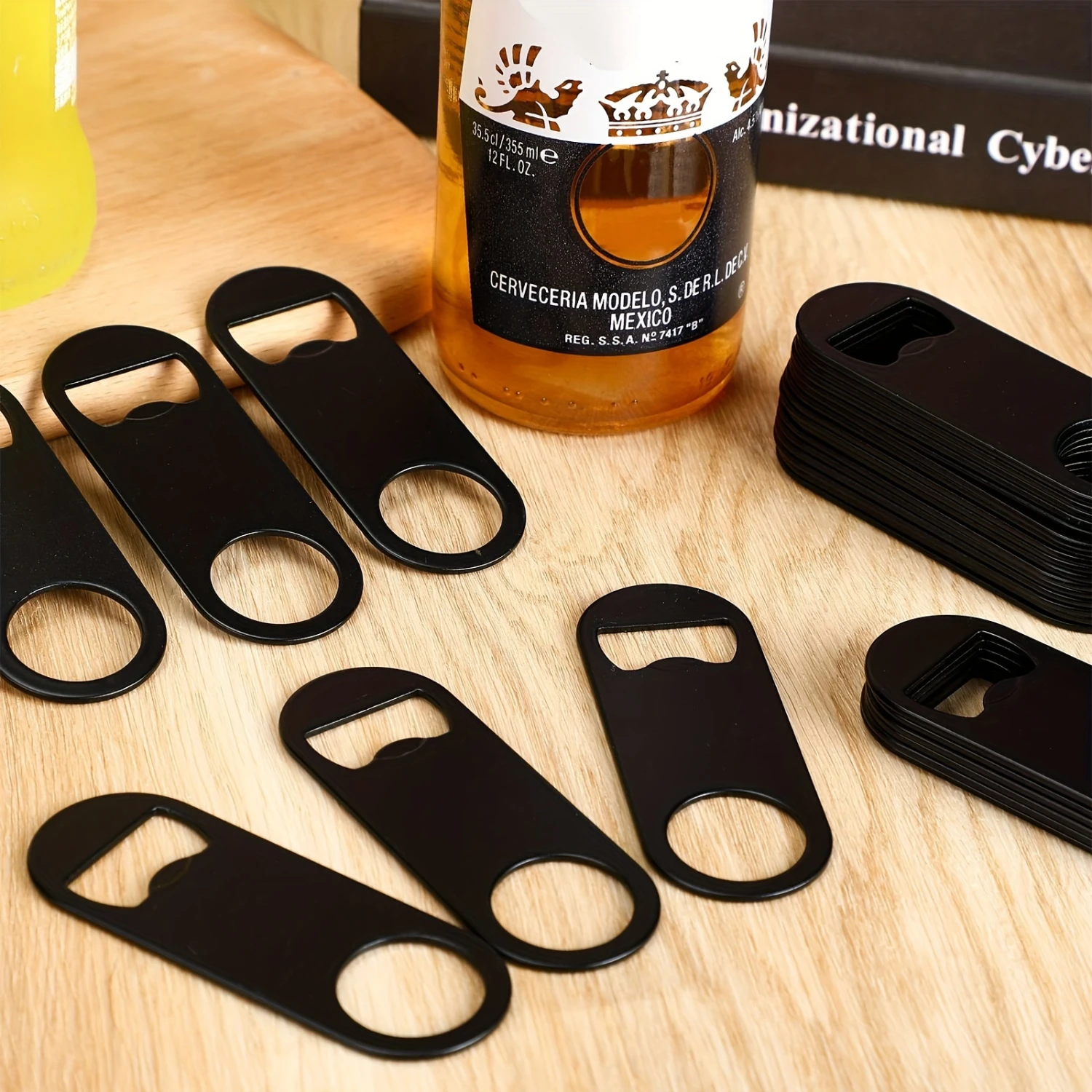 20pcs, Heavy Duty Stainless Steel Flat Bottle Openers for Beer, Soda, and More - Perfect for Kitchen, , or Restaurant Use
20pcs, Heavy Duty Stainless Steel Flat Bottle Openers for Beer, Soda, and More - Perfect for Kitchen, , or Restaurant Use