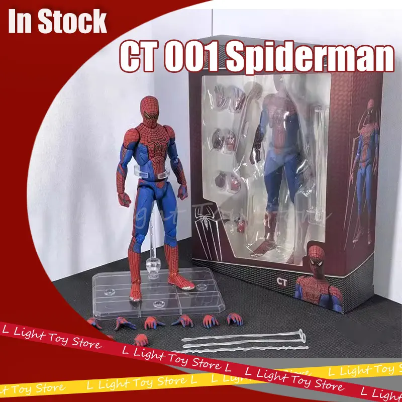 CT Toys Spiderman Mafex 001 Peter Parker Andrew Garfield Figure The Amazing Spider-Man Action Figure Shf Spiderman Toy
CT Toys Spiderman Mafex 001 Peter Parker Andrew Garfield Figure The Amazing Spider-Man Action Figure Shf Spiderman Toy
