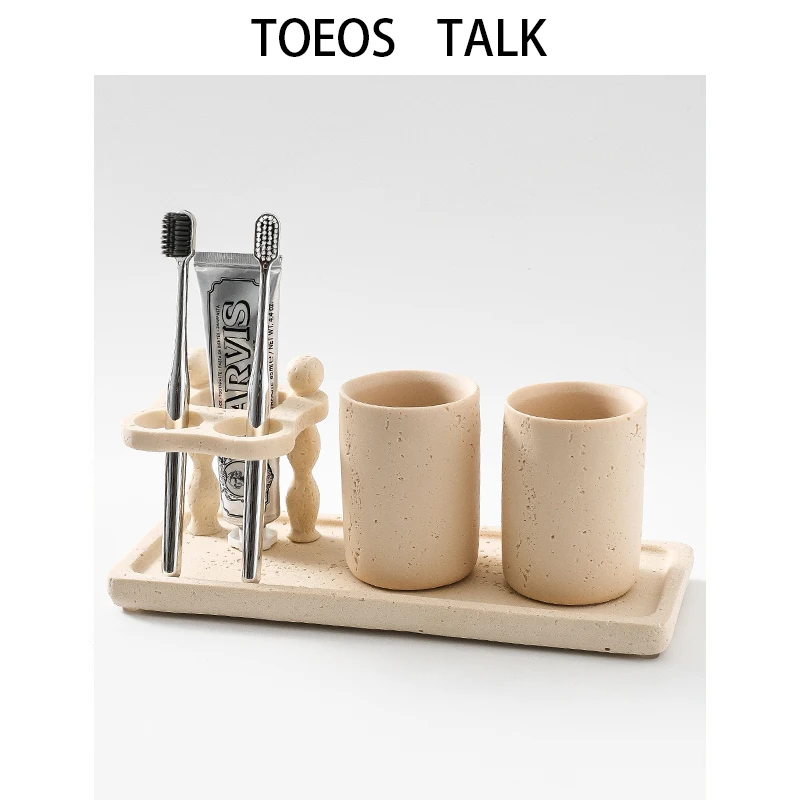 Creative Couple Dental Care Set Cave Stone Ceramic Toothbrush Cup And Mouthwash Glasses Hotel Decorative Bathroom Accessories
Creative Couple Dental Care Set Cave Stone Ceramic Toothbrush Cup And Mouthwash Glasses Hotel Decorative Bathroom Accessories