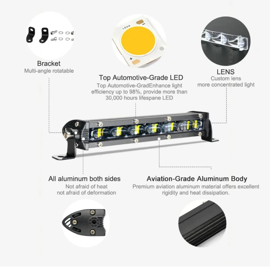 Super Bright LED Light Bar 6D Lens 8-38inch Off Road Fog Lights Combo for Lada Truck 4x4 Accessories Auto Side Light
Super Bright LED Light Bar 6D Lens 8-38inch Off Road Fog Lights Combo for Lada Truck 4x4 Accessories Auto Side Light