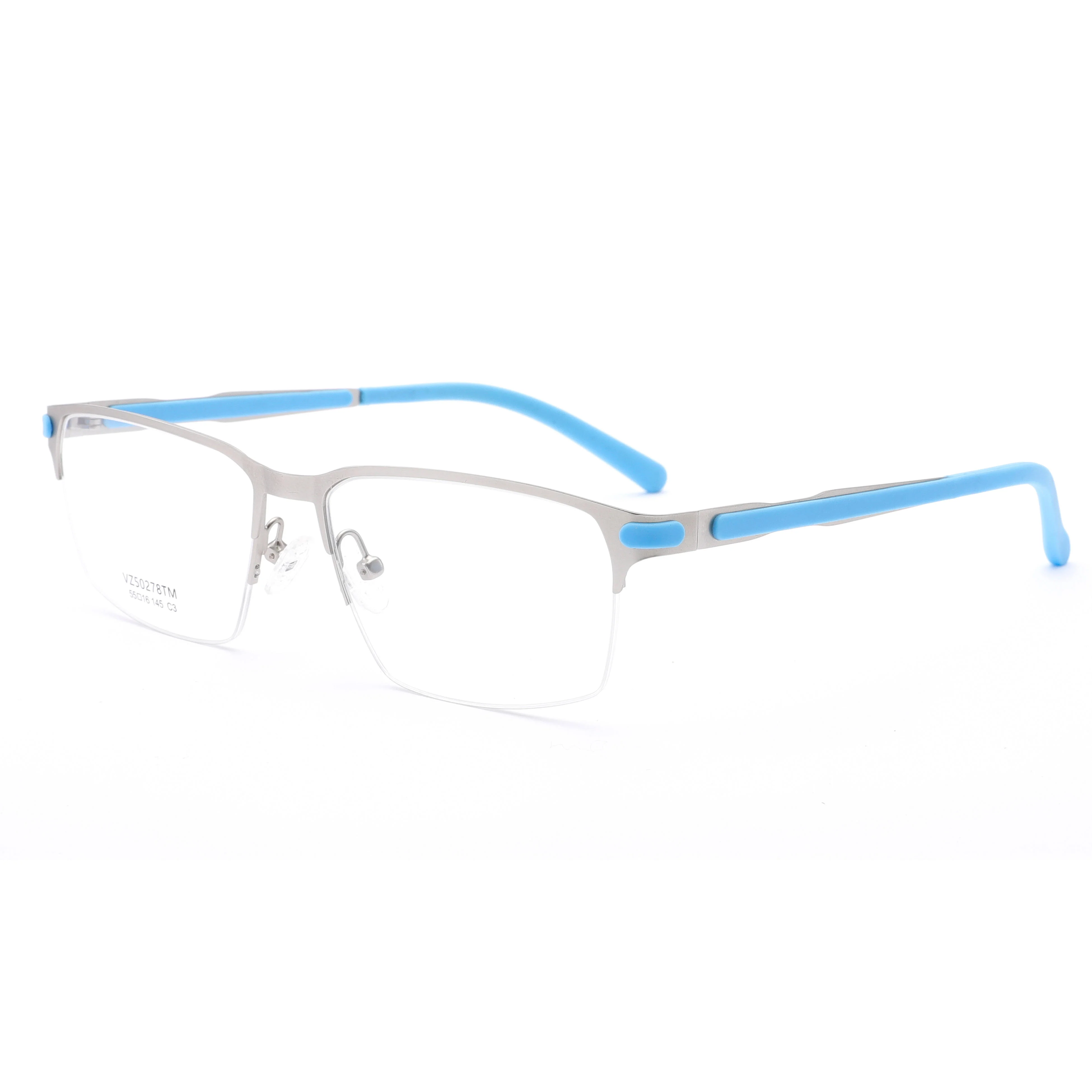VZONE Designer Rectangle Semi Rimless Optical Frames Lightweight Sport Metal Rubber Temples Unisex Eyeglasses Eyewear
VZONE Designer Rectangle Semi Rimless Optical Frames Lightweight Sport Metal Rubber Temples Unisex Eyeglasses Eyewear
