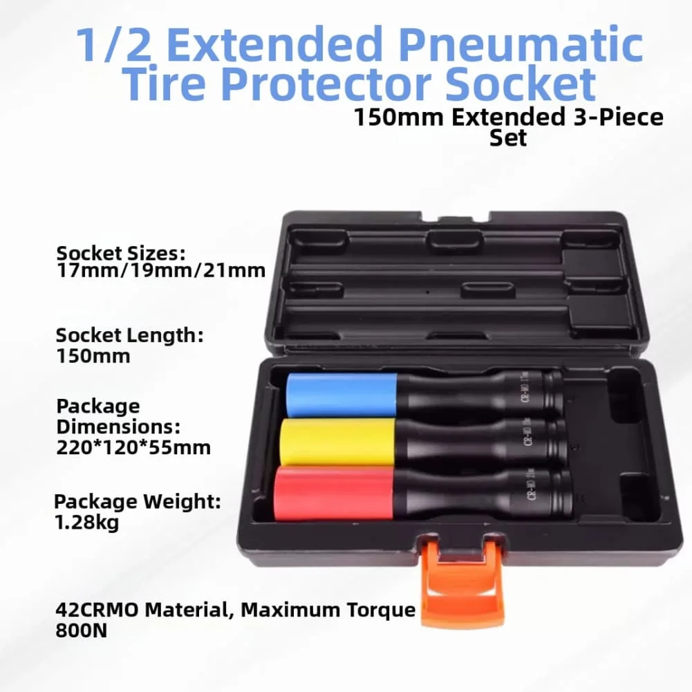 Набор из 3 головок с проушинами и гайками, привод 1/2 с тонкой стенкой и хромистелем для тяжелого использования и защиты колес
Набор из 3 головок с проушинами и гайками, привод 1/2 с тонкой стенкой и хромистелем для тяжелого использования и защиты колес