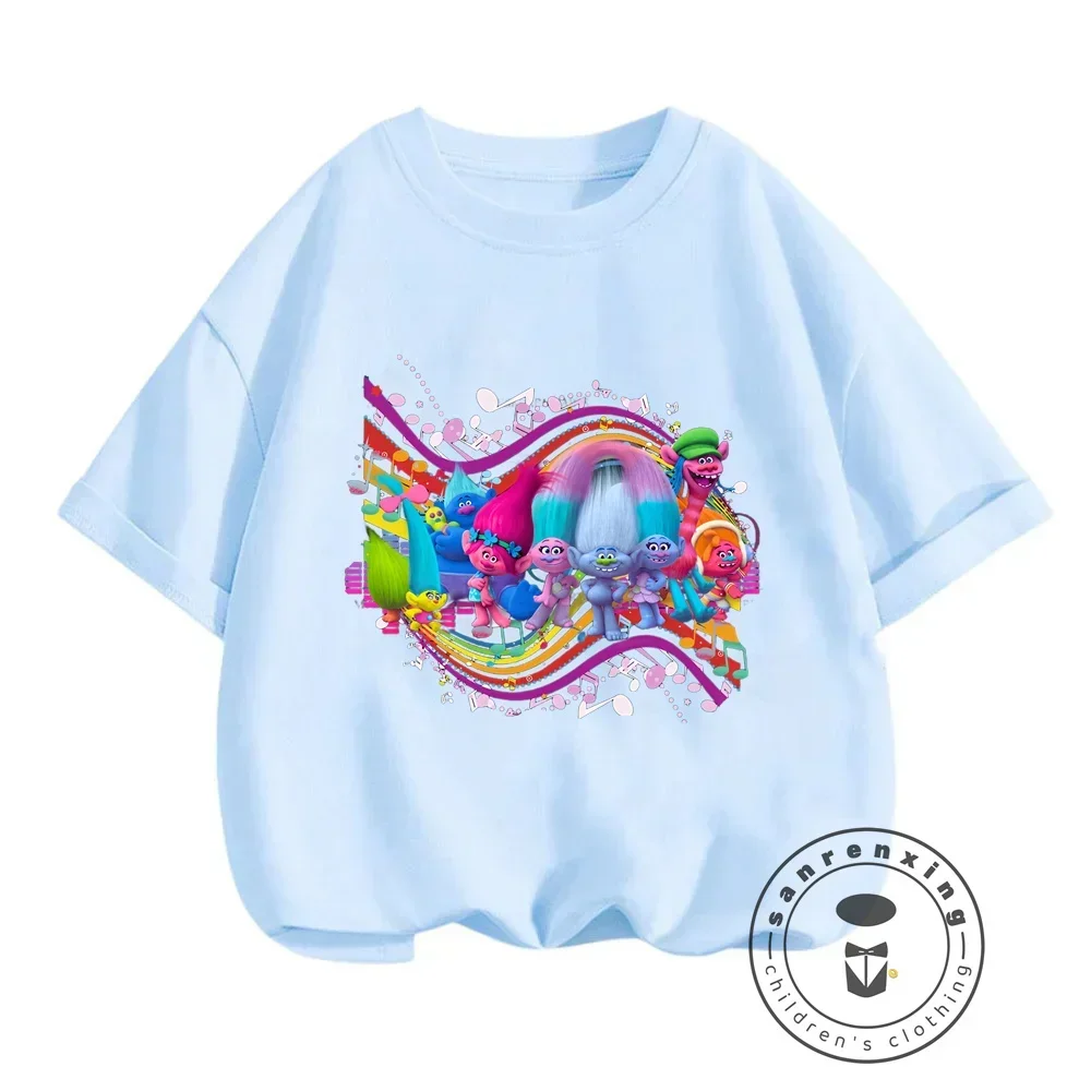 Trolls Summer Splash Spectacular O-Neck Styles for Boys and Girls Vibrant Kawaii Prints, Super Soft Fabric Hip-Hop Vibes Galore
Trolls Summer Splash Spectacular O-Neck Styles for Boys and Girls Vibrant Kawaii Prints, Super Soft Fabric Hip-Hop Vibes Galore