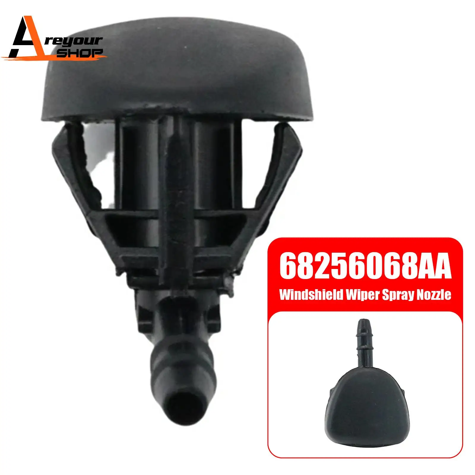 Форсунка для распыления стеклоочистителя Areyourshop для Jeep Renegade 2015-2020 68256068AA
Форсунка для распыления стеклоочистителя Areyourshop для Jeep Renegade 2015-2020 68256068AA