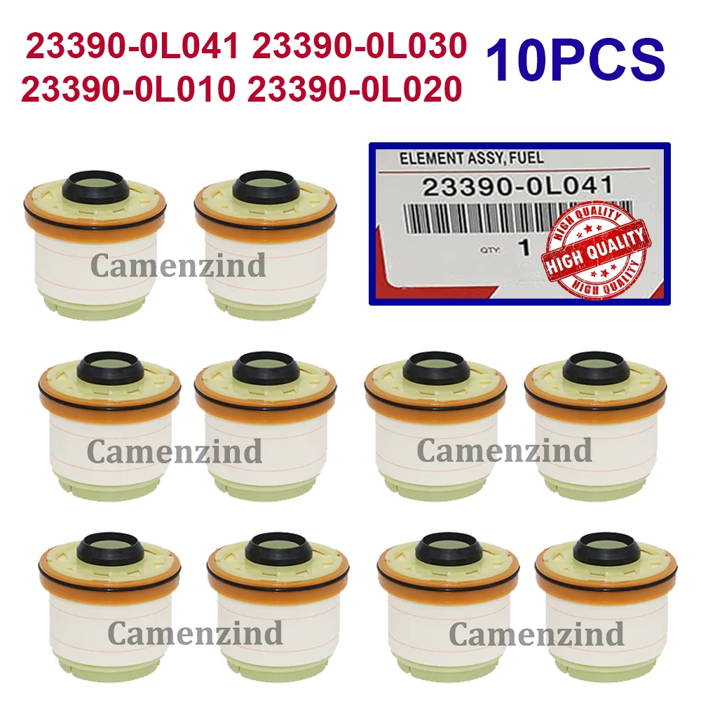 10Pcs Fuel Filter Element 23390-0L041 233900L04123390-0L030 3390-0L010 23390-0L020 23390-YZZA1 For Toyotaa Hiace Hilux Innova
10Pcs Fuel Filter Element 23390-0L041 233900L04123390-0L030 3390-0L010 23390-0L020 23390-YZZA1 For Toyotaa Hiace Hilux Innova
