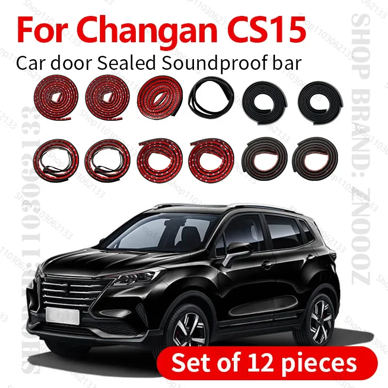 For 2015-2020 Changan cs15 Car Door Seal Strip Rubber Double Layer Sealing Protector Soundproof Dustproof Seal Strip 12PCS Set
For 2015-2020 Changan cs15 Car Door Seal Strip Rubber Double Layer Sealing Protector Soundproof Dustproof Seal Strip 12PCS Set