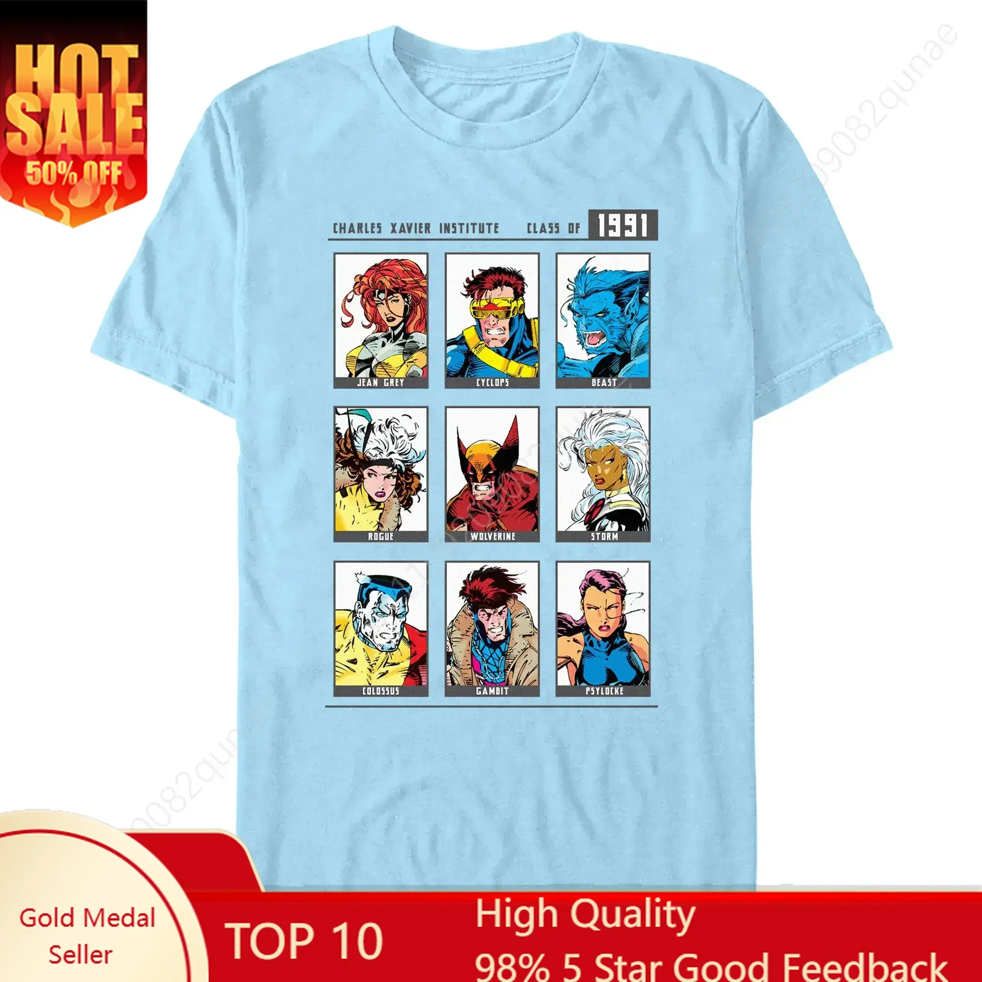 Marvel: X-Men '97 Yearbook Class of 91 T-Shirt Man Woman Unisex Adults COSPLAY Tshirt Short-sleeve Tshirt Cosplay Top
Marvel: X-Men '97 Yearbook Class of 91 T-Shirt Man Woman Unisex Adults COSPLAY Tshirt Short-sleeve Tshirt Cosplay Top