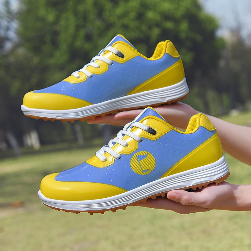 Color Change Professional Golf Shoes for Men and Women, Leather Golfer Sneakers, Comfortable Outdoor Footwear, New
Color Change Professional Golf Shoes for Men and Women, Leather Golfer Sneakers, Comfortable Outdoor Footwear, New