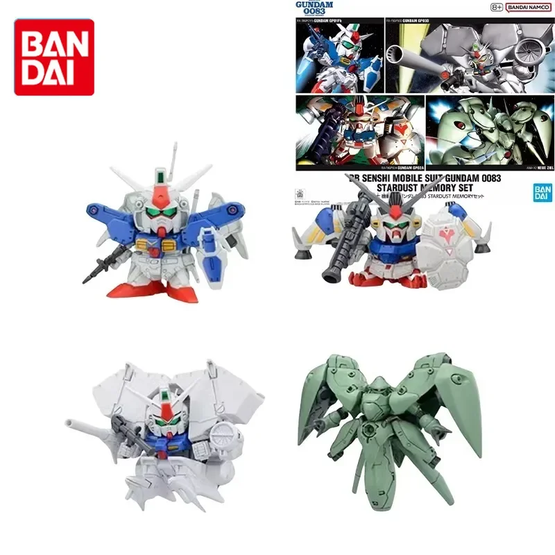 Bandai Gundam Model Kit Anime Figure BB SENSHI MOBILE SUIT GUNDAM 0083 STARDUST MEMORY SET Action Figures Toys Gift for Children
Bandai Gundam Model Kit Anime Figure BB SENSHI MOBILE SUIT GUNDAM 0083 STARDUST MEMORY SET Action Figures Toys Gift for Children