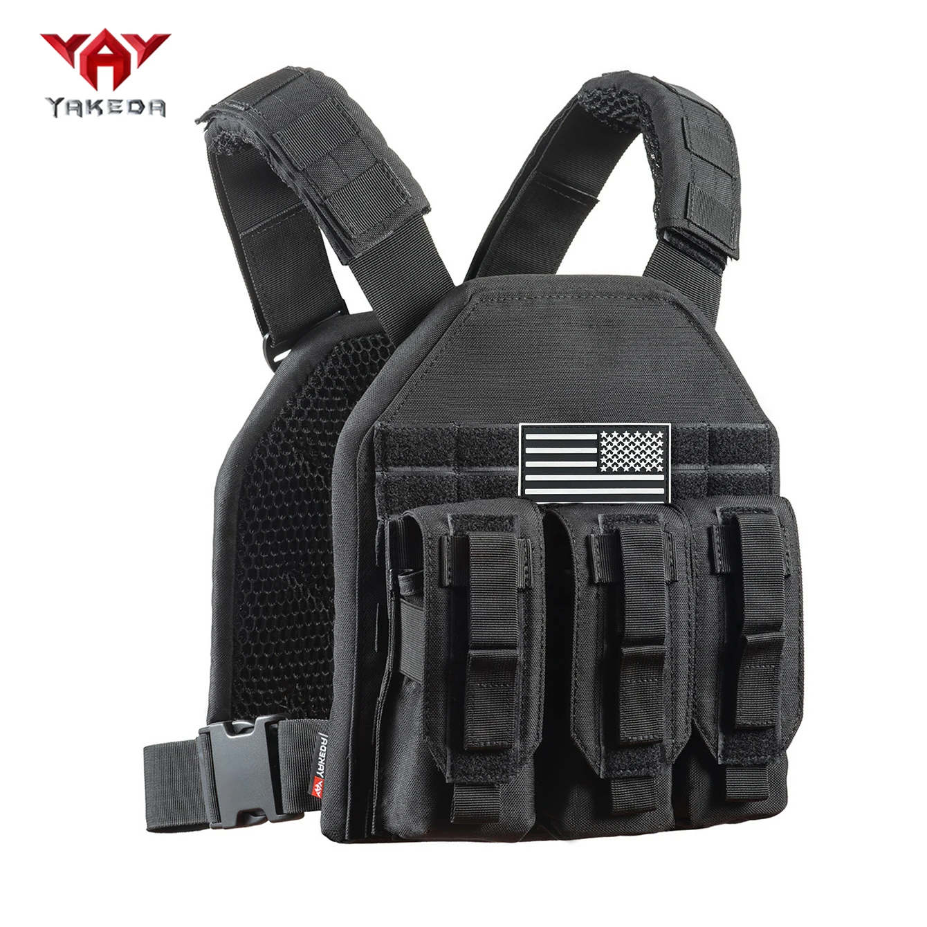 Легкий жилет YAKEDA с дышащей сеткой 3D, быстросъемной пряжкой, жилет с системой расширения Molle
Легкий жилет YAKEDA с дышащей сеткой 3D, быстросъемной пряжкой, жилет с системой расширения Molle