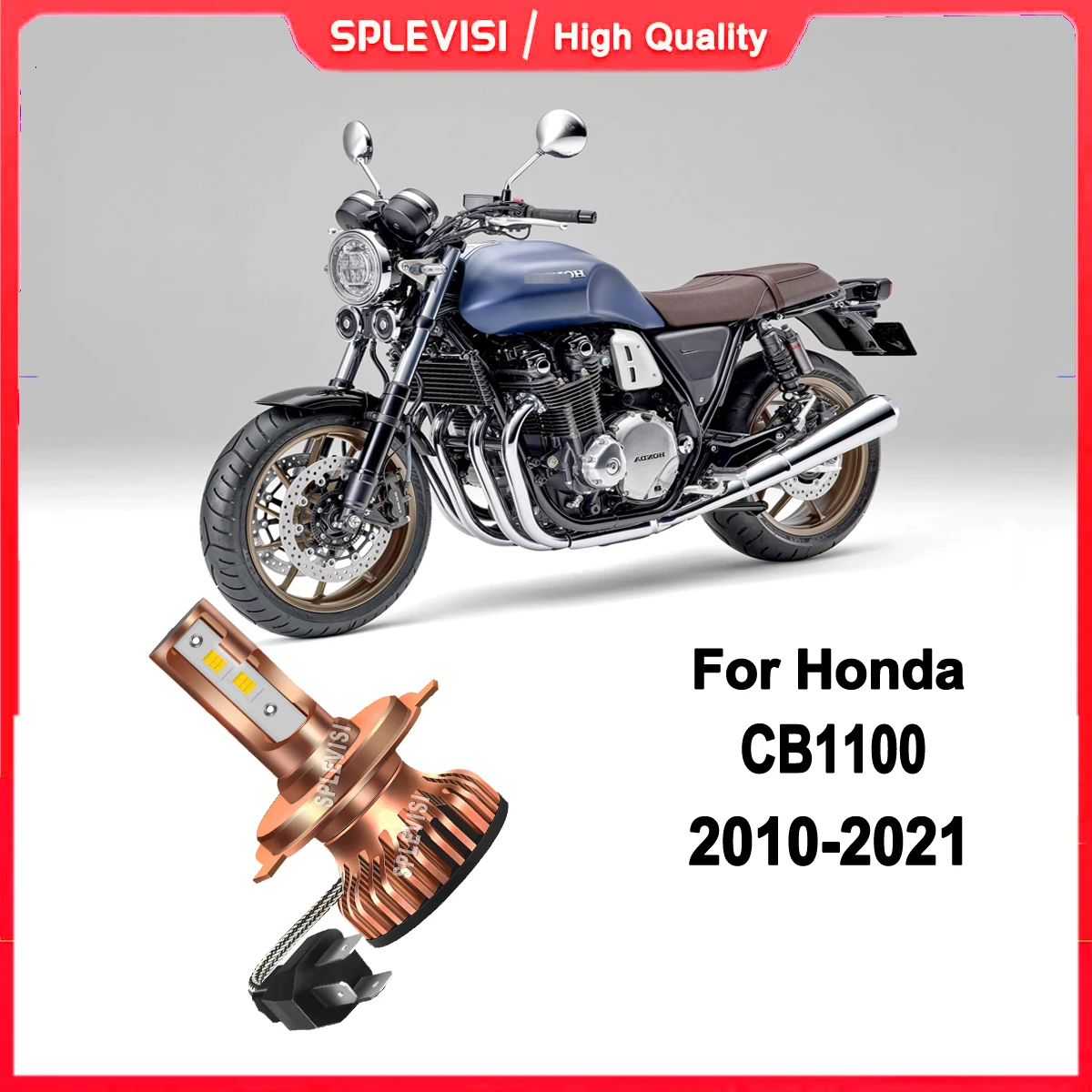 H4 LED White Motorcycle Bulb High/Low Beam - providing continuous stable illumination For Honda CB1100 2010 2011 2012 2013-2021
H4 LED White Motorcycle Bulb High/Low Beam - providing continuous stable illumination For Honda CB1100 2010 2011 2012 2013-2021