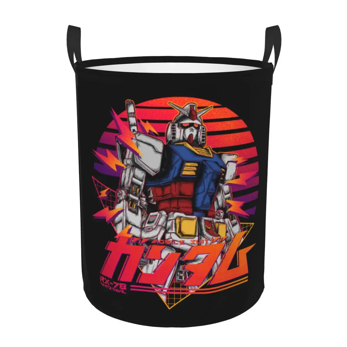 Custom Gundams Anime Laundry Basket Collapsible Robot Cartoon Clothing Hamper Toys Organizer Storage Bins
Custom Gundams Anime Laundry Basket Collapsible Robot Cartoon Clothing Hamper Toys Organizer Storage Bins