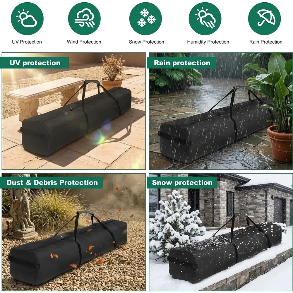 67-Inch Waterproof Umbrella Storage Bag with Secure Zipper Closure and Reinforced Handles for Large Umbrella Models
67-Inch Waterproof Umbrella Storage Bag with Secure Zipper Closure and Reinforced Handles for Large Umbrella Models