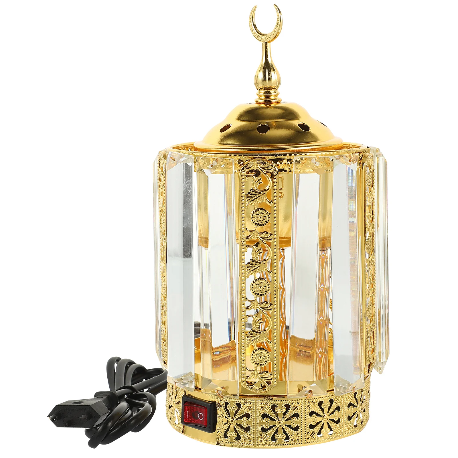 Electric Arabian Incense Burner Desktop Plug-in Censer Ornament Eu Plug Decorative Metal Aroma Burner for Home Office Yoga Room
Electric Arabian Incense Burner Desktop Plug-in Censer Ornament Eu Plug Decorative Metal Aroma Burner for Home Office Yoga Room