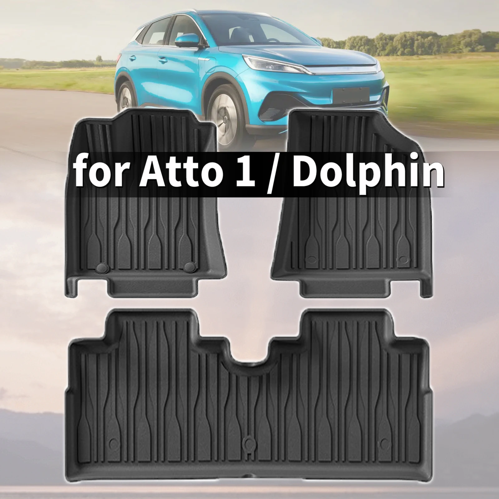 for BYD Dolphin Surf Dolphin Mini ATTO 1 Atto1 Seagull 2026 2027 Wear Resistant Elastic TPE Car Mats & Trunk Pad
for BYD Dolphin Surf Dolphin Mini ATTO 1 Atto1 Seagull 2026 2027 Wear Resistant Elastic TPE Car Mats & Trunk Pad