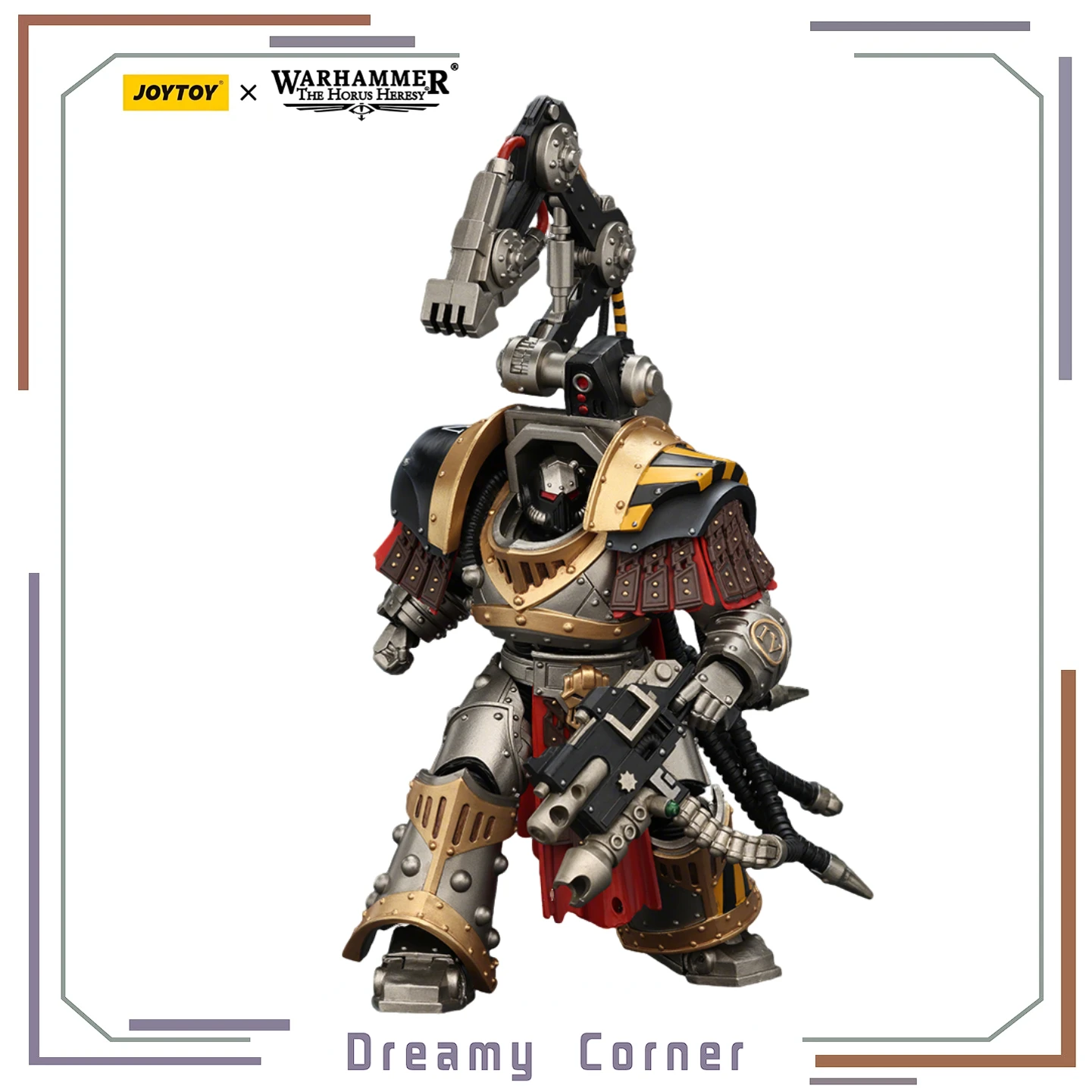 Предзаказ: Фигурка JOYTOY Warhammer 40K Iron Warriors Warsmith с молотом Graviton Crusher, масштаб 1/18, аниме-фигурка
Предзаказ: Фигурка JOYTOY Warhammer 40K Iron Warriors Warsmith с молотом Graviton Crusher, масштаб 1/18, аниме-фигурка