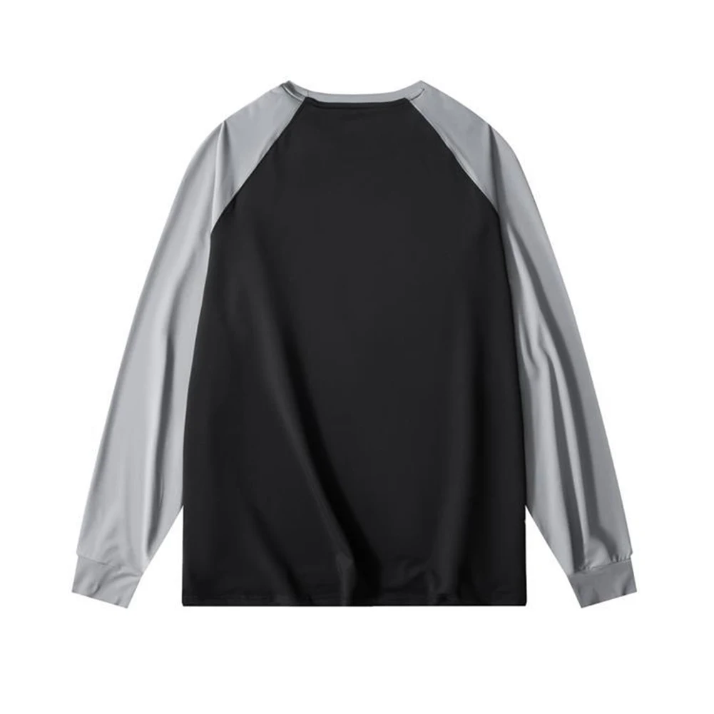 Casual Top Color Patchwork Regular Length Slight Stretch Fabric Casual Color Patchwork Top Streetwear Black-Grey
Casual Top Color Patchwork Regular Length Slight Stretch Fabric Casual Color Patchwork Top Streetwear Black-Grey