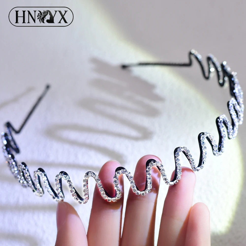 HNYYX Elegant Crystal Wavy Headband Rhinestone Wave Hairband Bridal Wedding Party Daily Hair Accessories for Women A136
HNYYX Elegant Crystal Wavy Headband Rhinestone Wave Hairband Bridal Wedding Party Daily Hair Accessories for Women A136