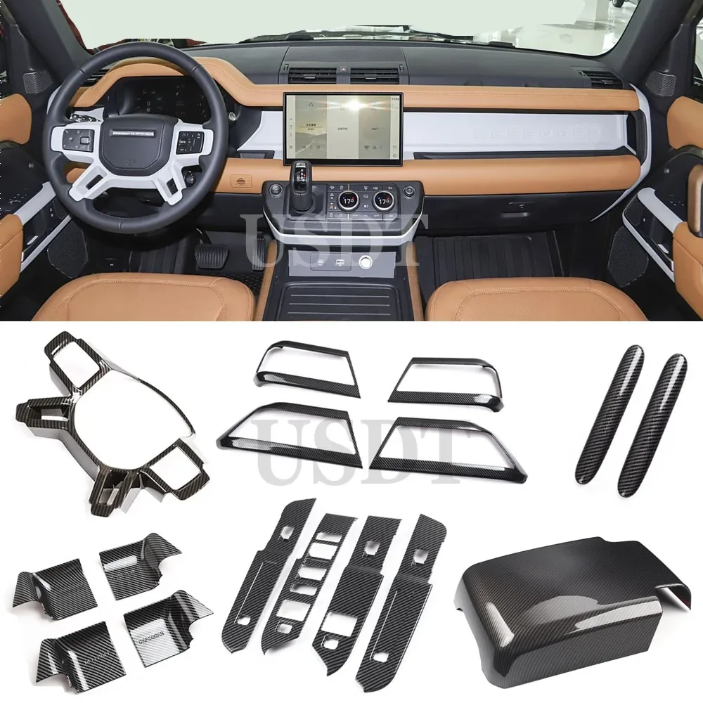 ABS Car Interior Cover Trim Panel Decoration Overlay Parts For Land Rover Defender 90 110 2020 2021 2022 2023 2024
ABS Car Interior Cover Trim Panel Decoration Overlay Parts For Land Rover Defender 90 110 2020 2021 2022 2023 2024