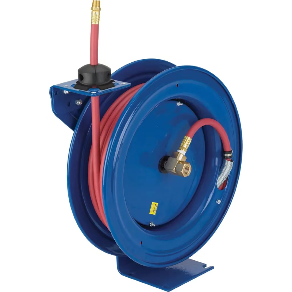Easy Mountable 3/8 Inch 15M Air Hose Plastic Spool Steel Retractable Air Hose Reel Dual Arm
Easy Mountable 3/8 Inch 15M Air Hose Plastic Spool Steel Retractable Air Hose Reel Dual Arm