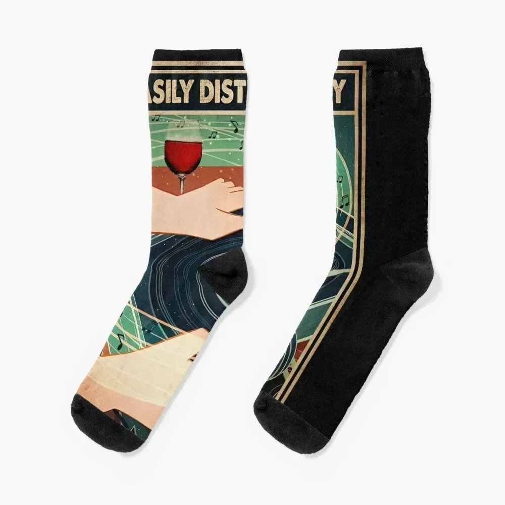 Easily Distracted By Vinyl Record And Wine - Girl Love Vinyl Record And Wine Poster Gift Socks custom Ladies Socks Men's
Easily Distracted By Vinyl Record And Wine - Girl Love Vinyl Record And Wine Poster Gift Socks custom Ladies Socks Men's