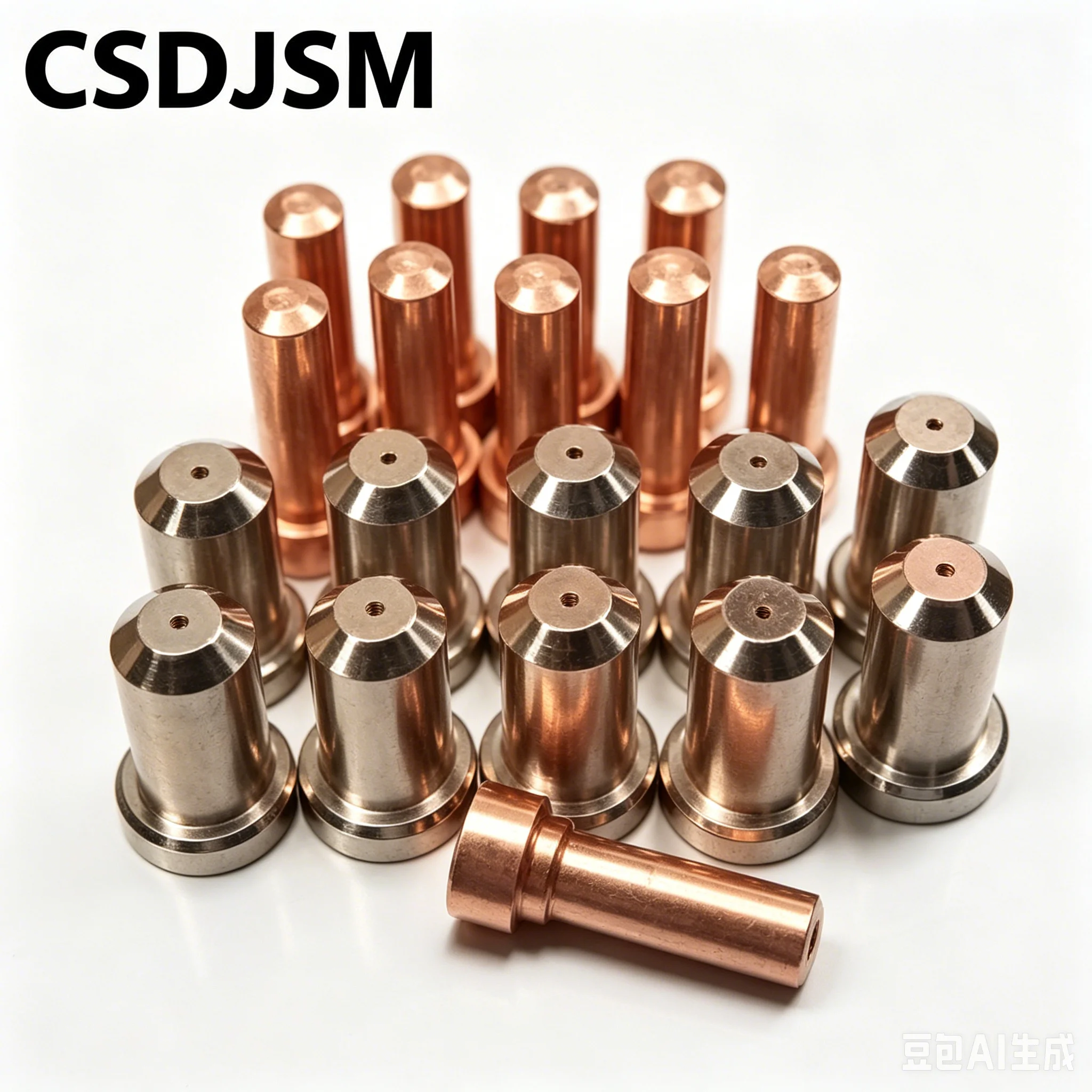 20pc 33366 Electrodes + 33418 80A Nozzles for ESAB T-23 PT-27 Plasma Cutter
20pc 33366 Electrodes + 33418 80A Nozzles for ESAB T-23 PT-27 Plasma Cutter