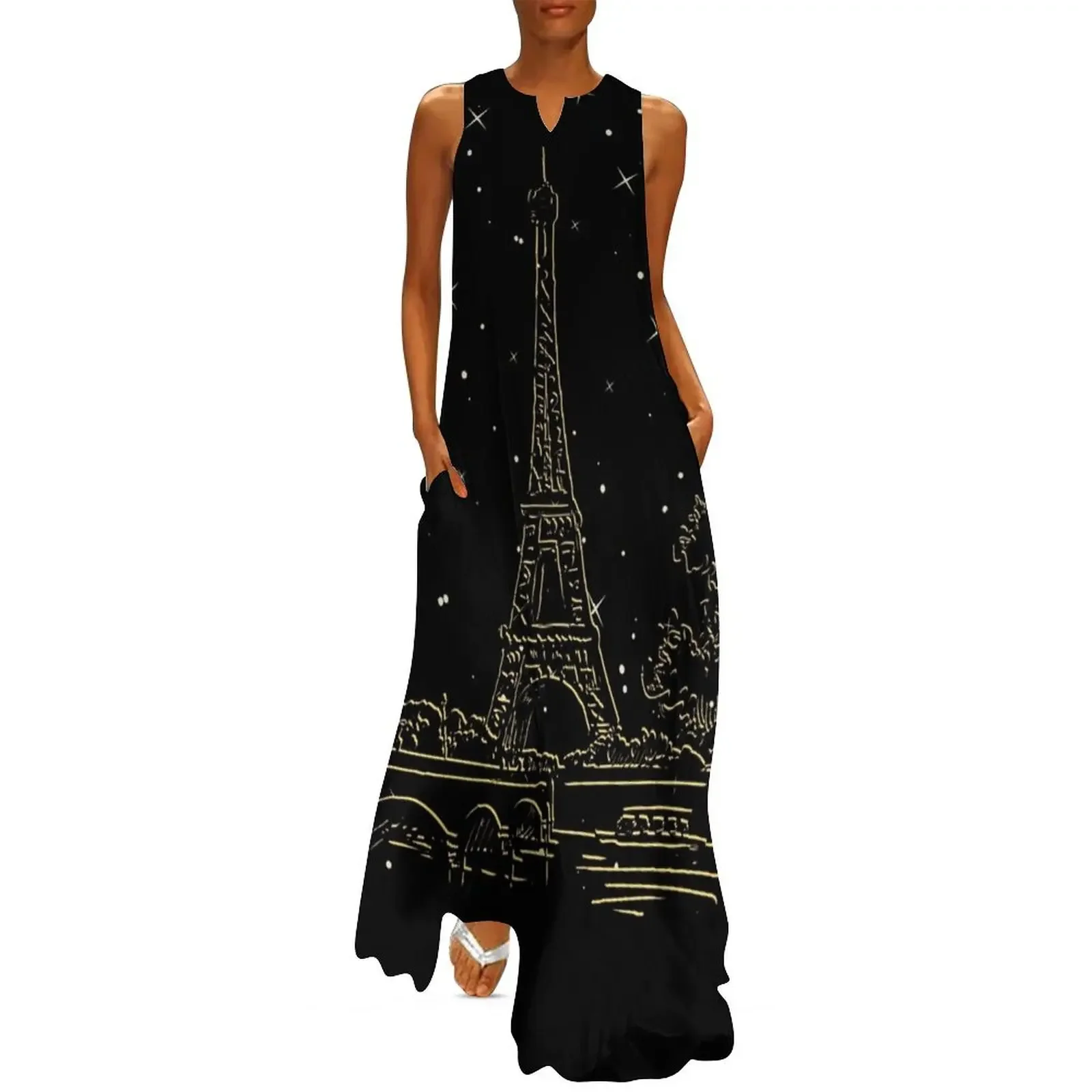 Paris at night Long Dress women's summer clothing 2025 women party dresses Dress for girls dress women summer
Paris at night Long Dress women's summer clothing 2025 women party dresses Dress for girls dress women summer
