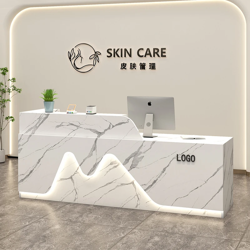 Commercial Modern Reception Desk Senior Salon Simple Luxury Bar Counter Unique Professional Rezeption Commercial Furniture
Commercial Modern Reception Desk Senior Salon Simple Luxury Bar Counter Unique Professional Rezeption Commercial Furniture